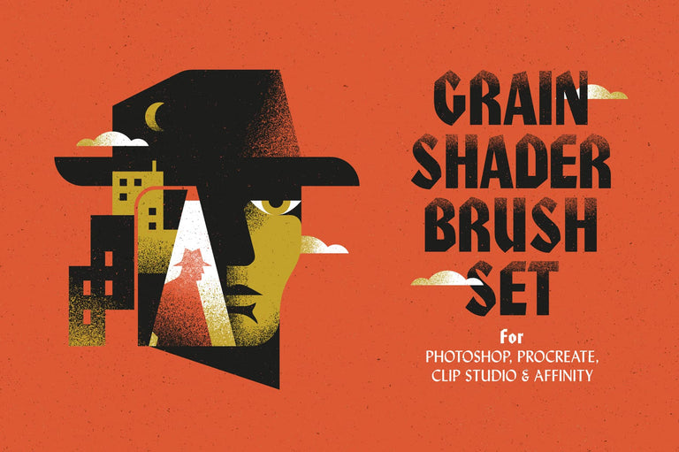 Grain Shader Brush Set