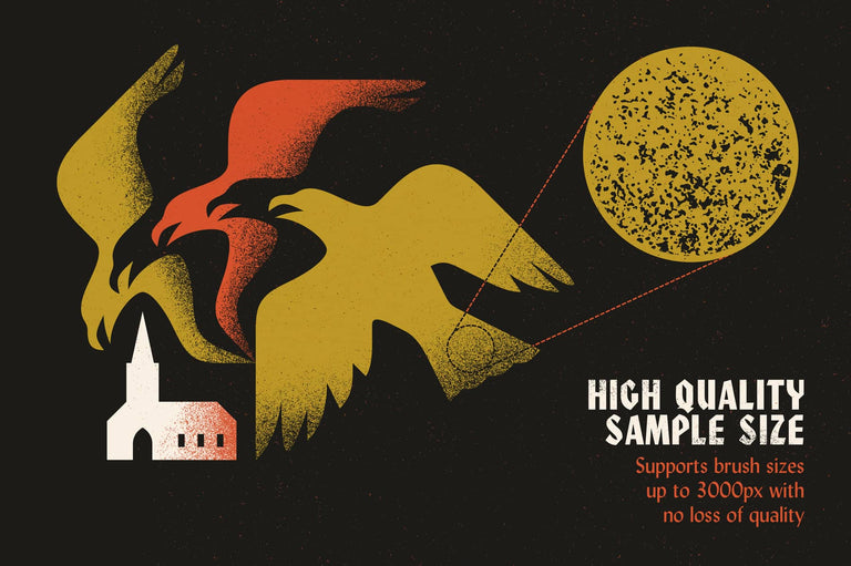 Grain Shader Brush Set