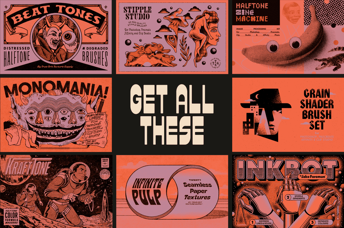 The Bottomless Bundle True Grit Texture Supply