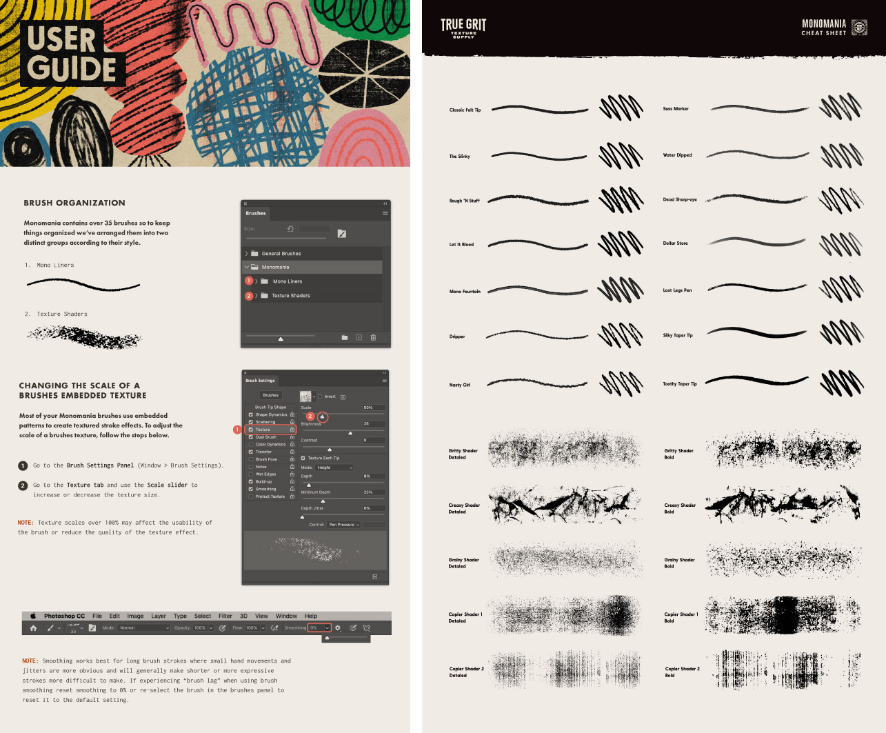 Monomania Liners for Clip Studio Paint 8 Monomania Liners for Clip Studio Paint Cheat Sheets Combined 5c09092b 24f0 4a9c a0bd 0a28c37bfd07