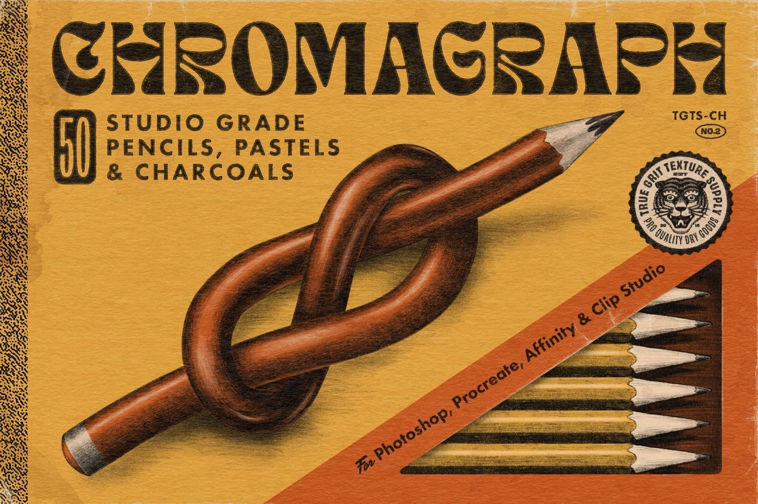 Chromagraph Pencils, Pastels & Charcoals. – True Grit Texture Supply
