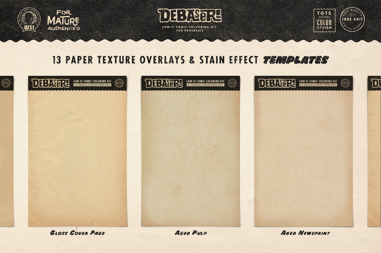 Debaser for Procreate