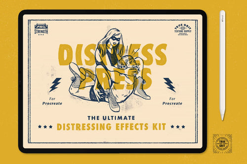 Distress Press for Procreate