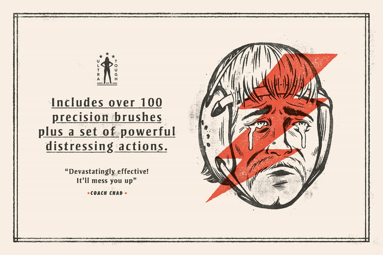 Distress Press for Photoshop