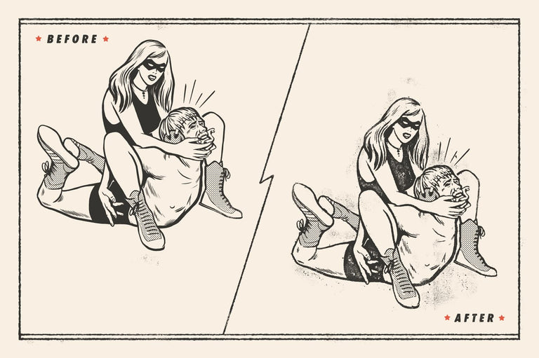 Distress Press for Photoshop