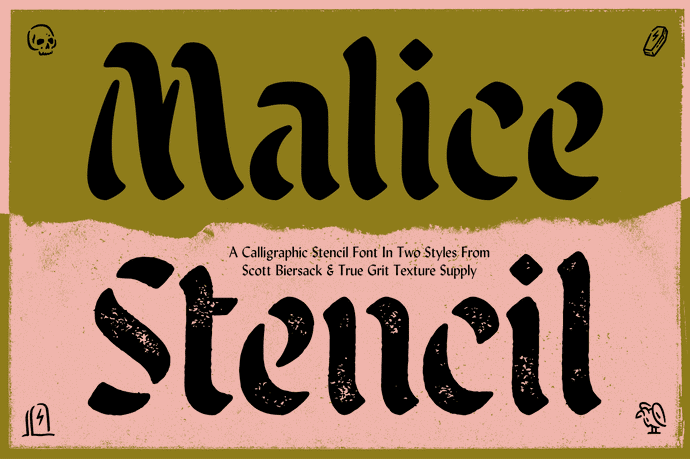 Textured Fonts | Distressed Fonts | True Grit Texture Supply