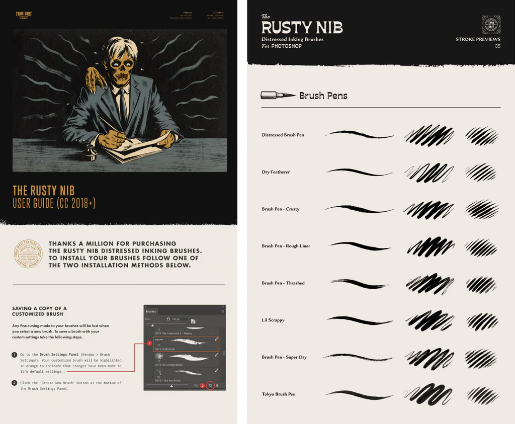 The Rusty Nib Inkers for Clip Studio Paint 9 The Rusty Nib Inkers for Clip Studio Paint The Rusty Nib InstallGuide Combined 1024x1024 967c1aea 0f3b 4491 8c6a b21947cafef1