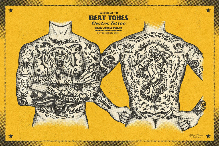 Best Retro Vintage Distressed Halftone Brushes for Photoshop, Procreate, Clip Studio and Affinity