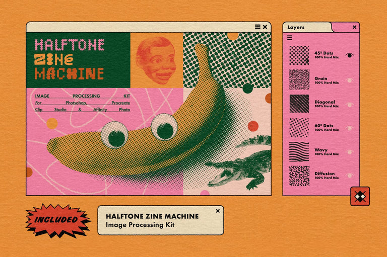 Best Retro Vintage Free Brushes Professional For Clip Studio Paint 