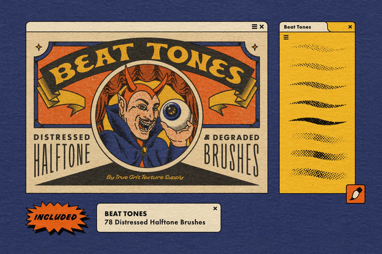 Best Retro Vintage Free Brushes Professional For Clip Studio Paint 