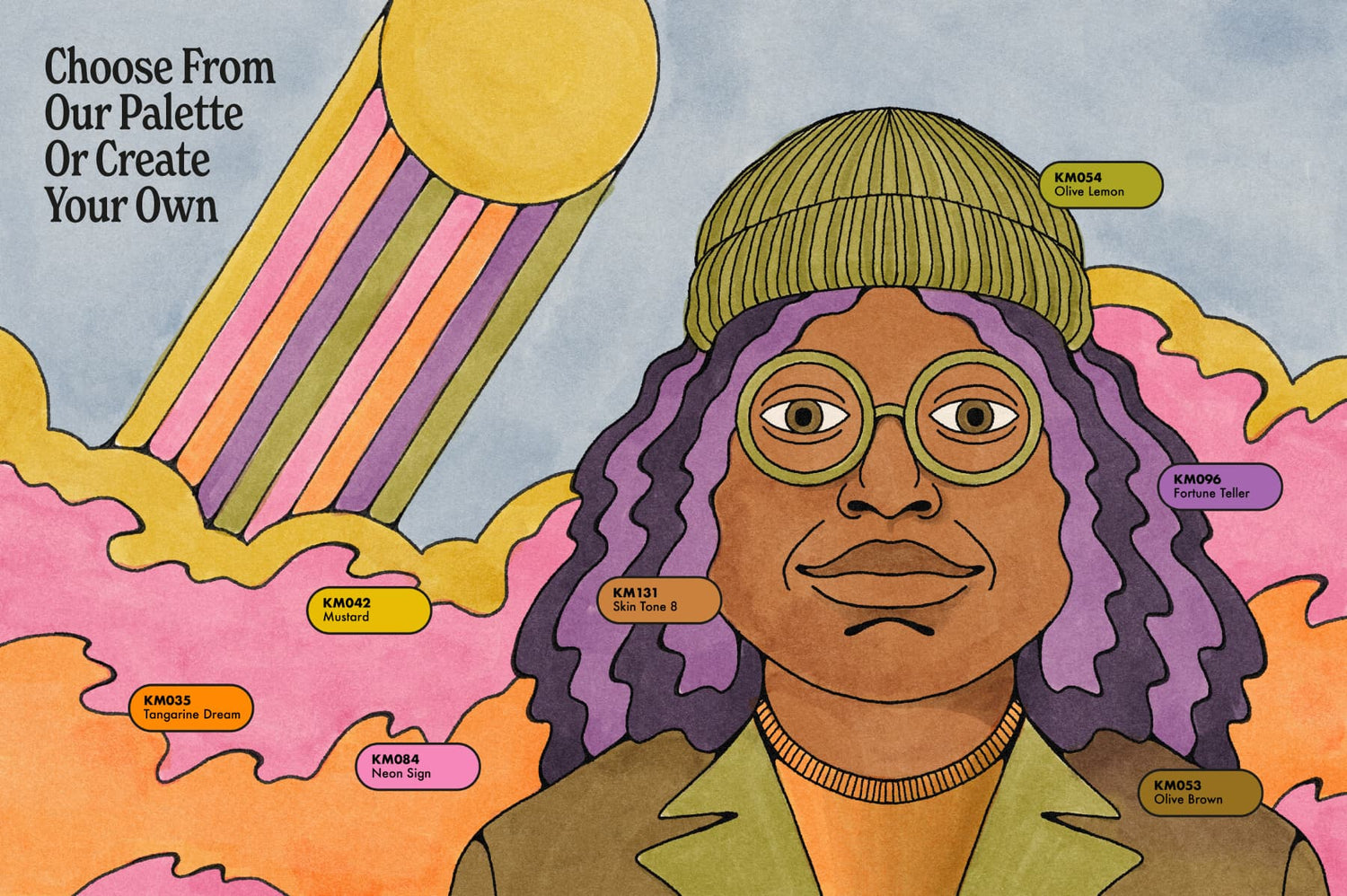 Digital Copic Alcohol Studio Markers for Photoshop, Procreate, Clip Studio and Affinity Photo