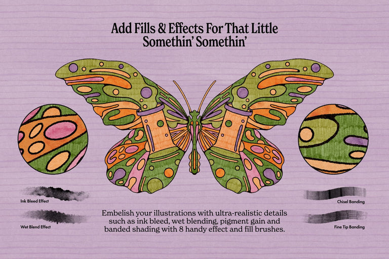 Digital Copic Brushes for Photoshop, Procreate, Clip Studio and Affinity Photo