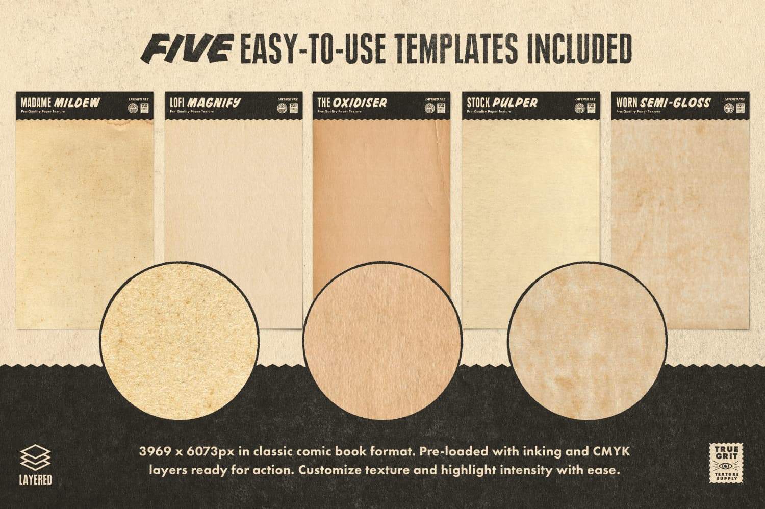 KraftTone Comic Color Halftone Brushes