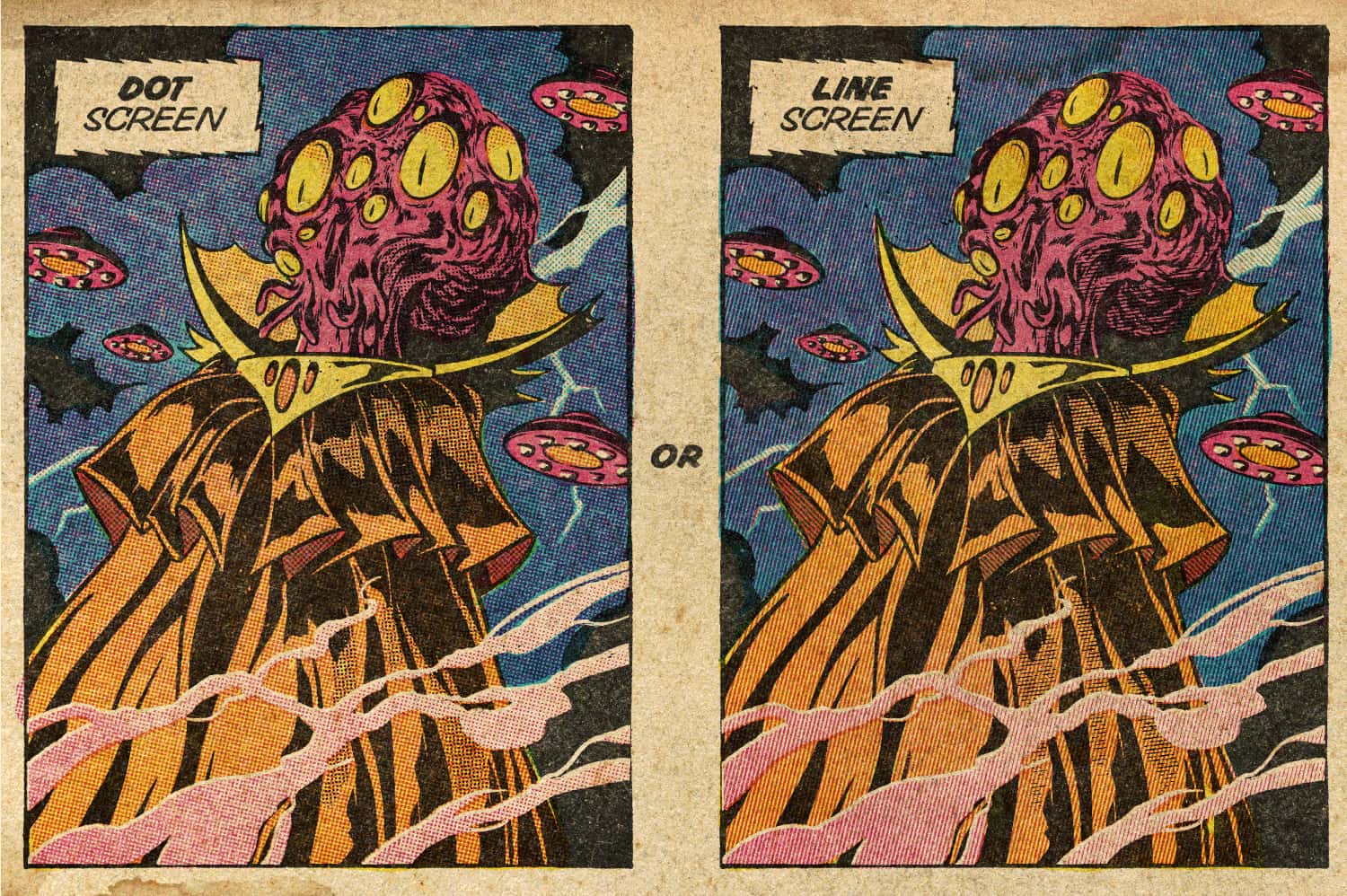 KraftTone Comic Color Halftone Brushes